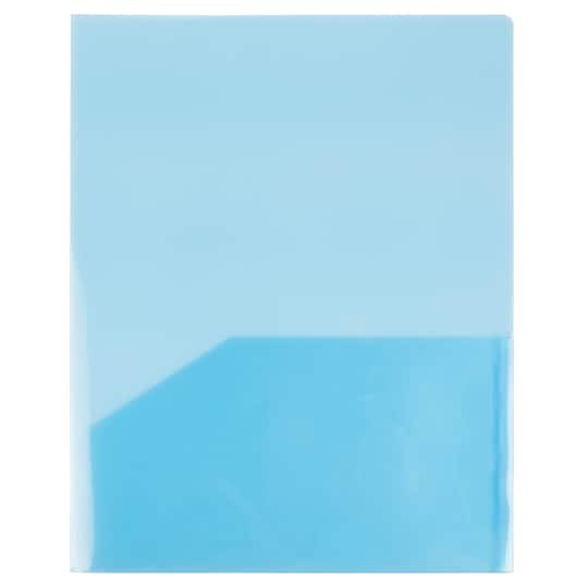 JAM Paper Plastic Lightweight 2-Pocket Presentation Folders